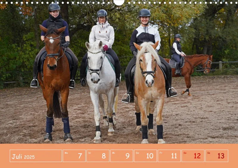 2025 A3 Faszination Reitsport - Wochenkalender