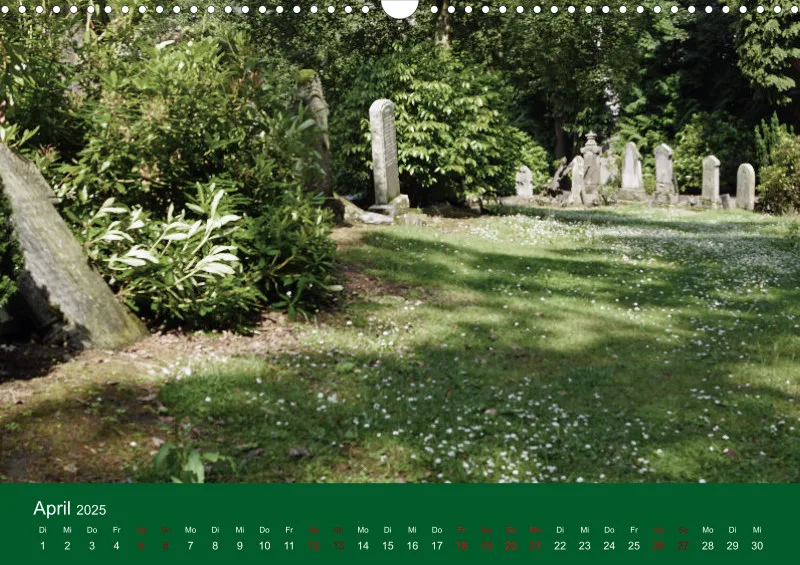 2025 A3 Ehrfürchtige Stille - Balgay Friedhof in Schottland (dunkel)