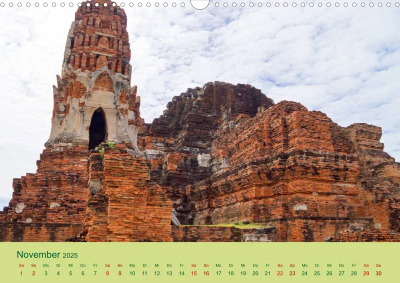 2025 A3 Wat Mahathat - Tempelanlage in Ayutthaya