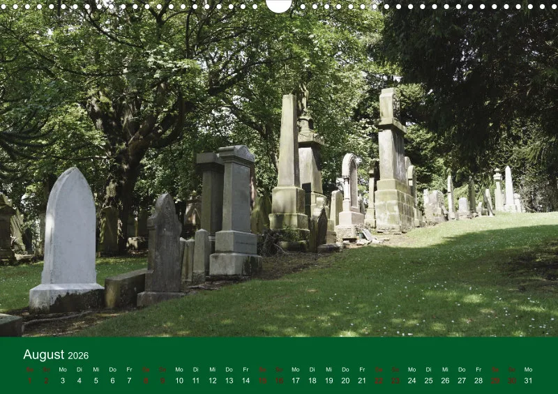 2026 A3 Ehrfürchtige Stille - Balgay Friedhof in Schottland (dunkel)