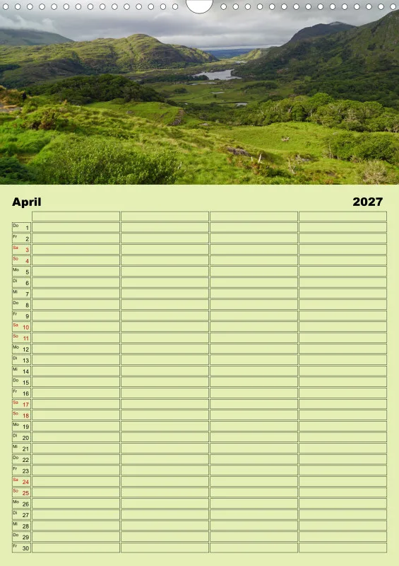 2027 A3 Planer Irische Landschaften - Rund um die grüne Insel