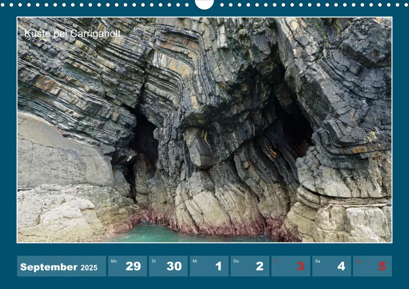 2025 A3 Wochenkalender Rundreise-Loop Head Halbinsel