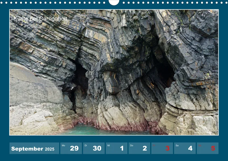 2025 A3 Wochenkalender Rundreise-Loop Head Halbinsel