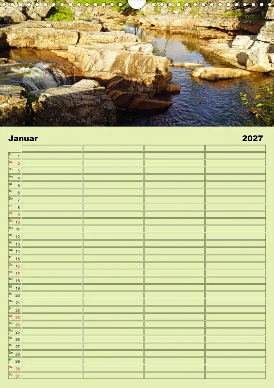 2027 A3 Planer Glen Etive-Hochland in Schottland
