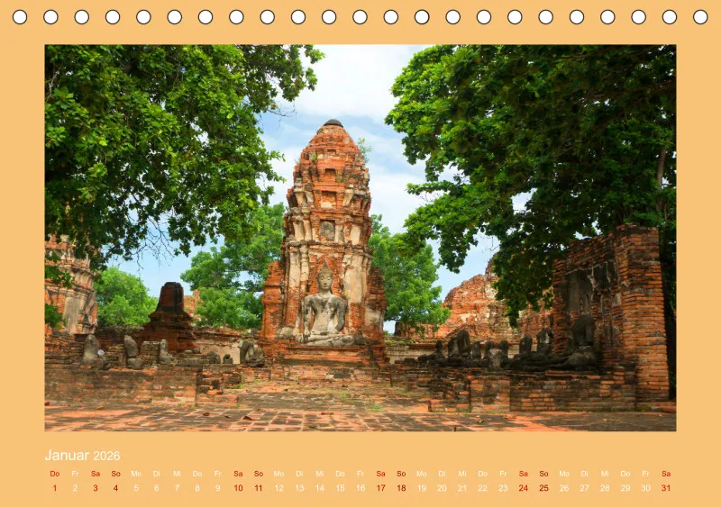 2026 A5 Wat Mahathat - Tempelanlage in Ayutthaya