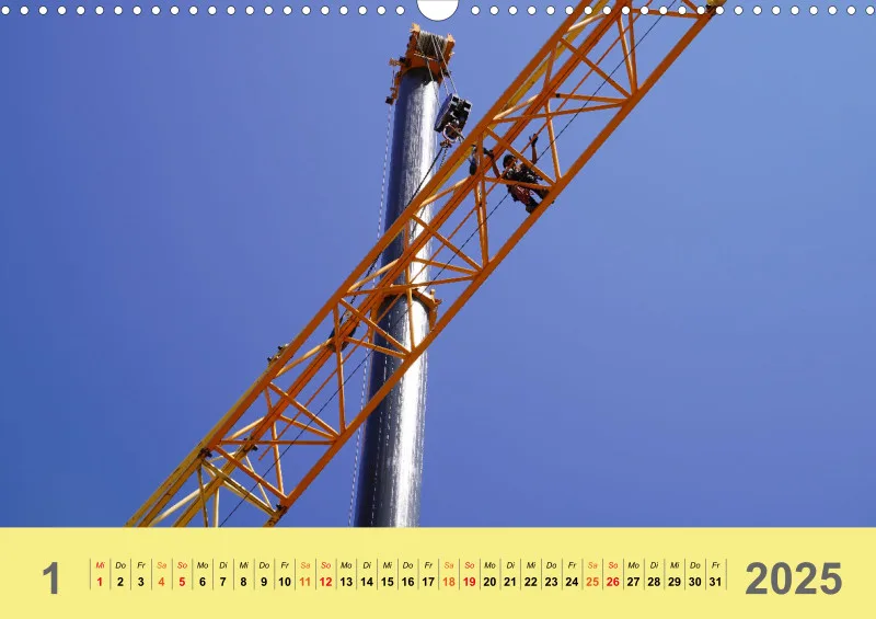 2025 A3 Demontage eines Turmdrehkranes