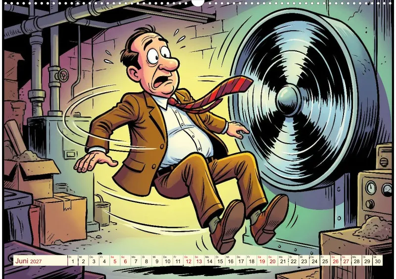 2027 A2 Provisionsfrei und garantiert witzig! Immobilienmaklern und Hausverwalter als Comic