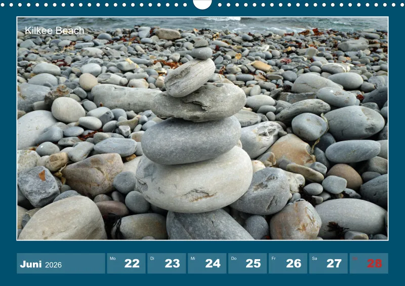 2026 A3 Wochenkalender Rundreise-Loop Head Halbinsel