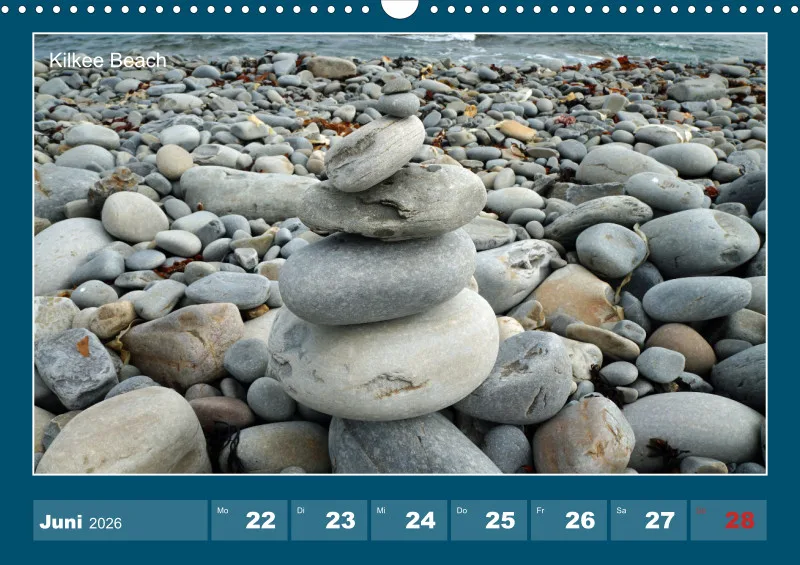 2026 A3 Wochenkalender Rundreise-Loop Head Halbinsel
