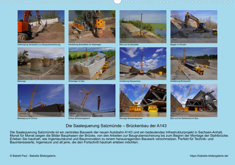 2025 A2 Saalequerung im Bau