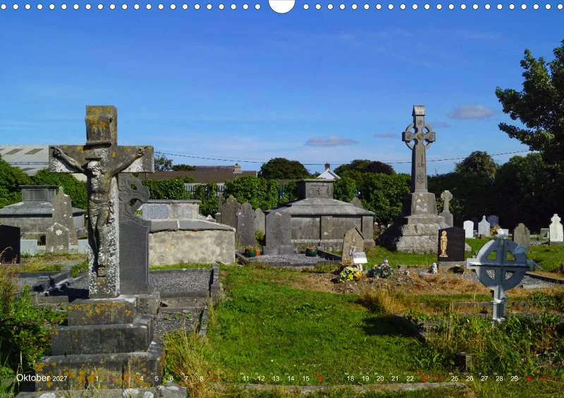 2027 A3 Ehrfürchtige Stille - Friedhöfe in Irland