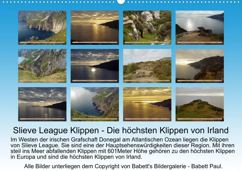 2025 A2 Slieve League Klippen die höchsten Klippen von Irland