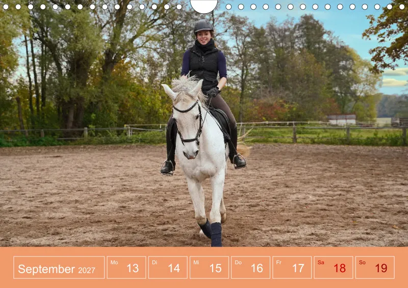 2027 A4 Faszination Reitsport - Wochenkalender