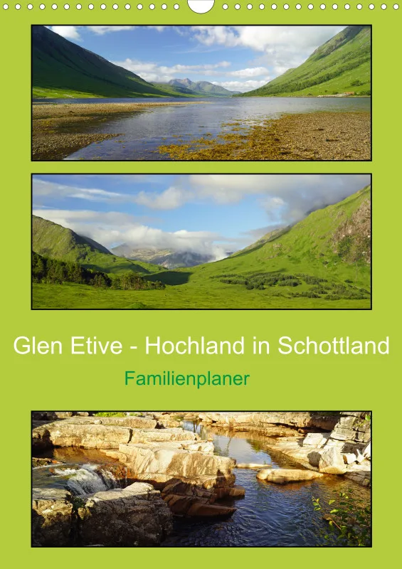 2025 A3 Planer Glen Etive-Hochland in Schottland