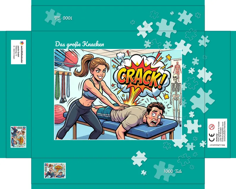 Puzzle 1000 Teile Das große Knacken