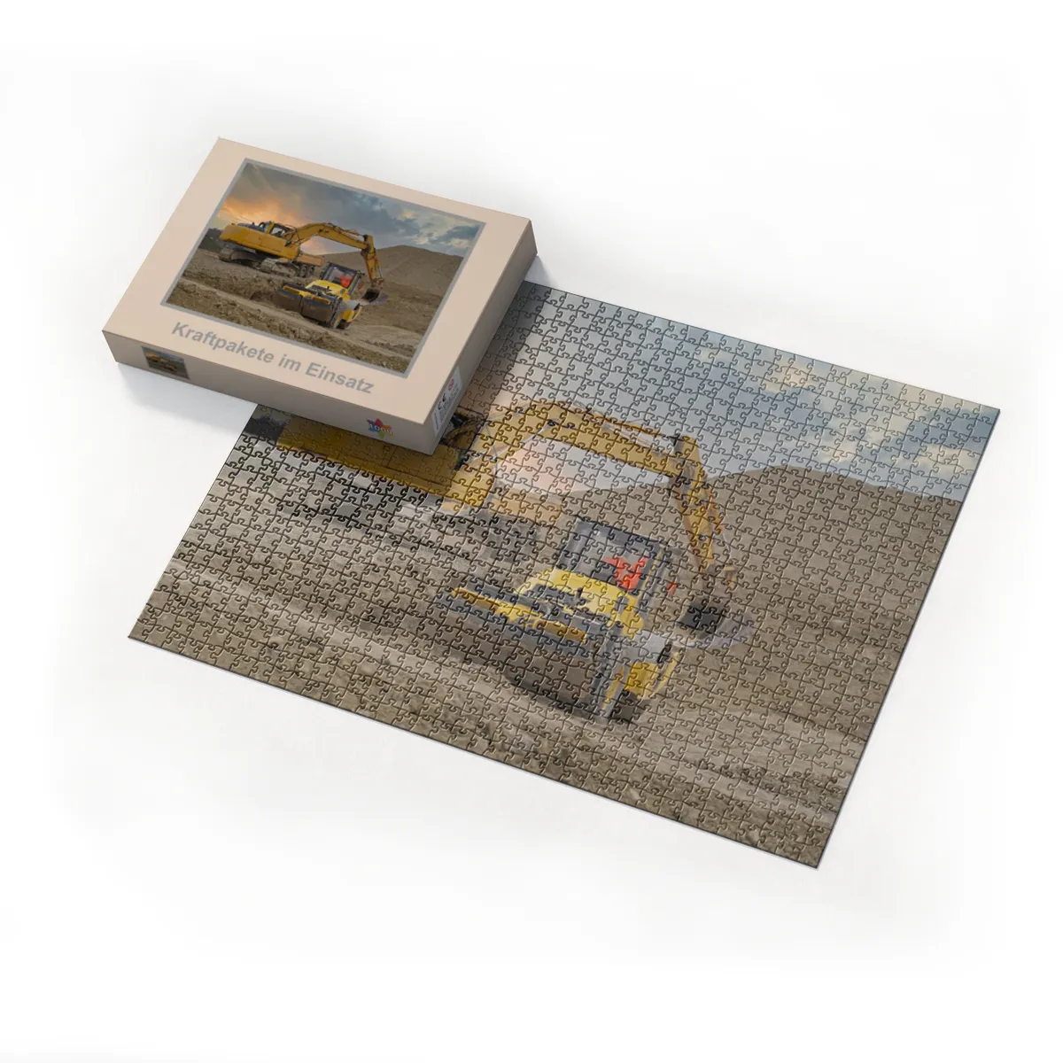 Puzzle 1000 Teile Kraftpakete im Einsatz