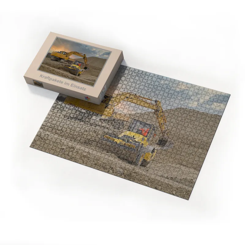 Puzzle 1000 Teile Kraftpakete im Einsatz