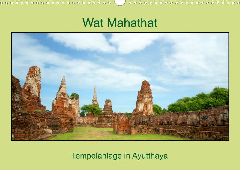 2025 A3 Wat Mahathat - Tempelanlage in Ayutthaya