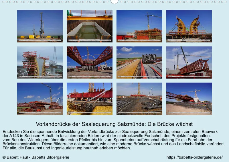 A2 Vorlandbrücke im Bau