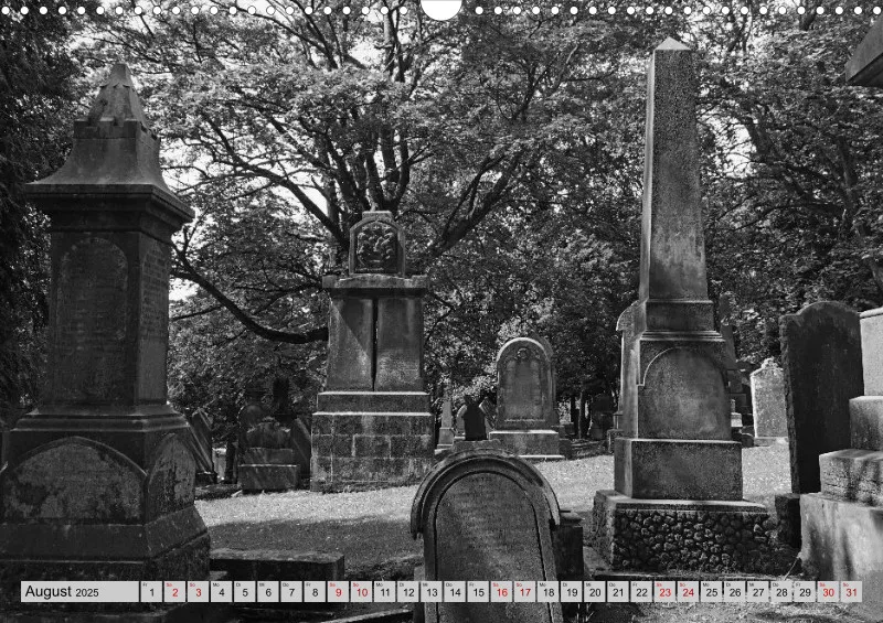 2025 A3 Ehrfürchtige Stille - Balgay Friedhof in Schottland