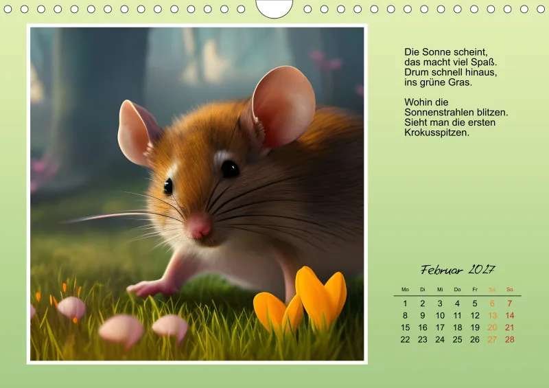 2027 A4 Der Maus Kalender