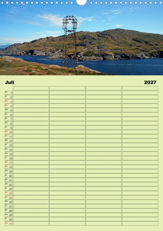 2027 A3 Planer Irische Landschaften - Rund um die grüne Insel