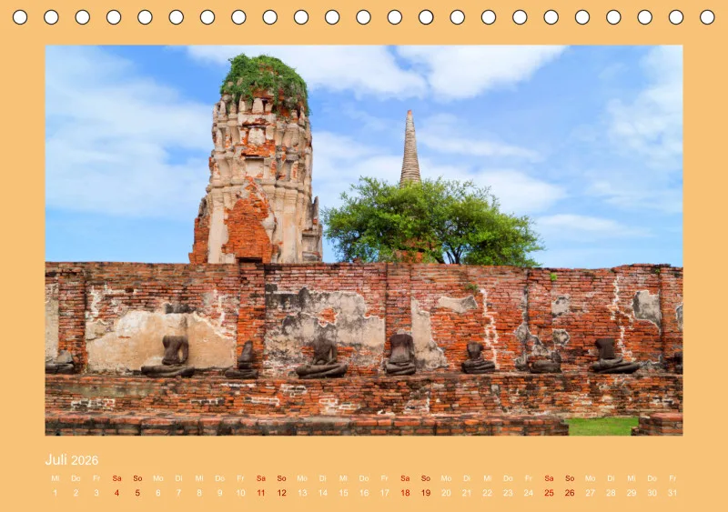 2026 A5 Wat Mahathat - Tempelanlage in Ayutthaya