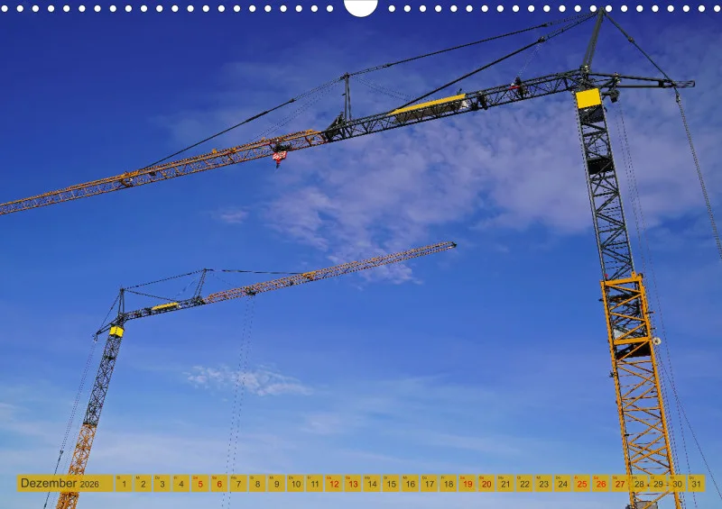 2026 A3 Montage eines Faltkranes