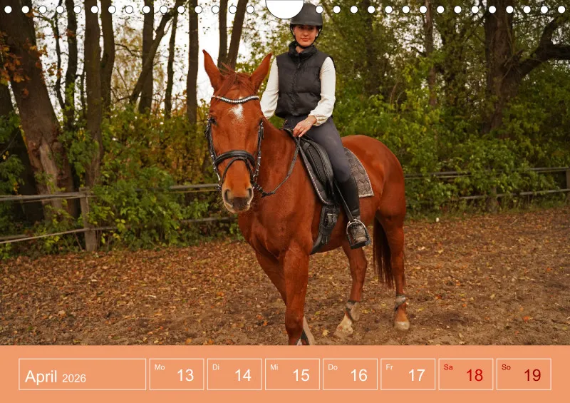 2026 A4 Faszination Reitsport - Wochenkalender