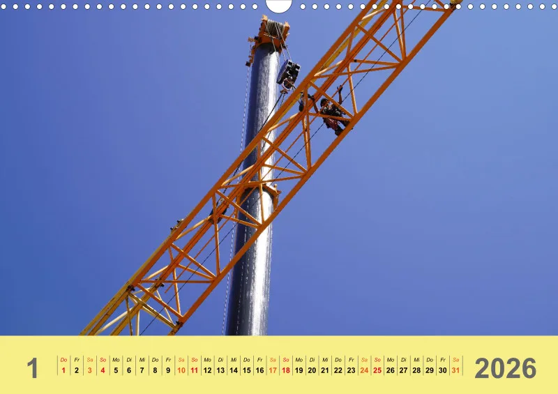 2026 A3 Demontage eines Turmdrehkranes