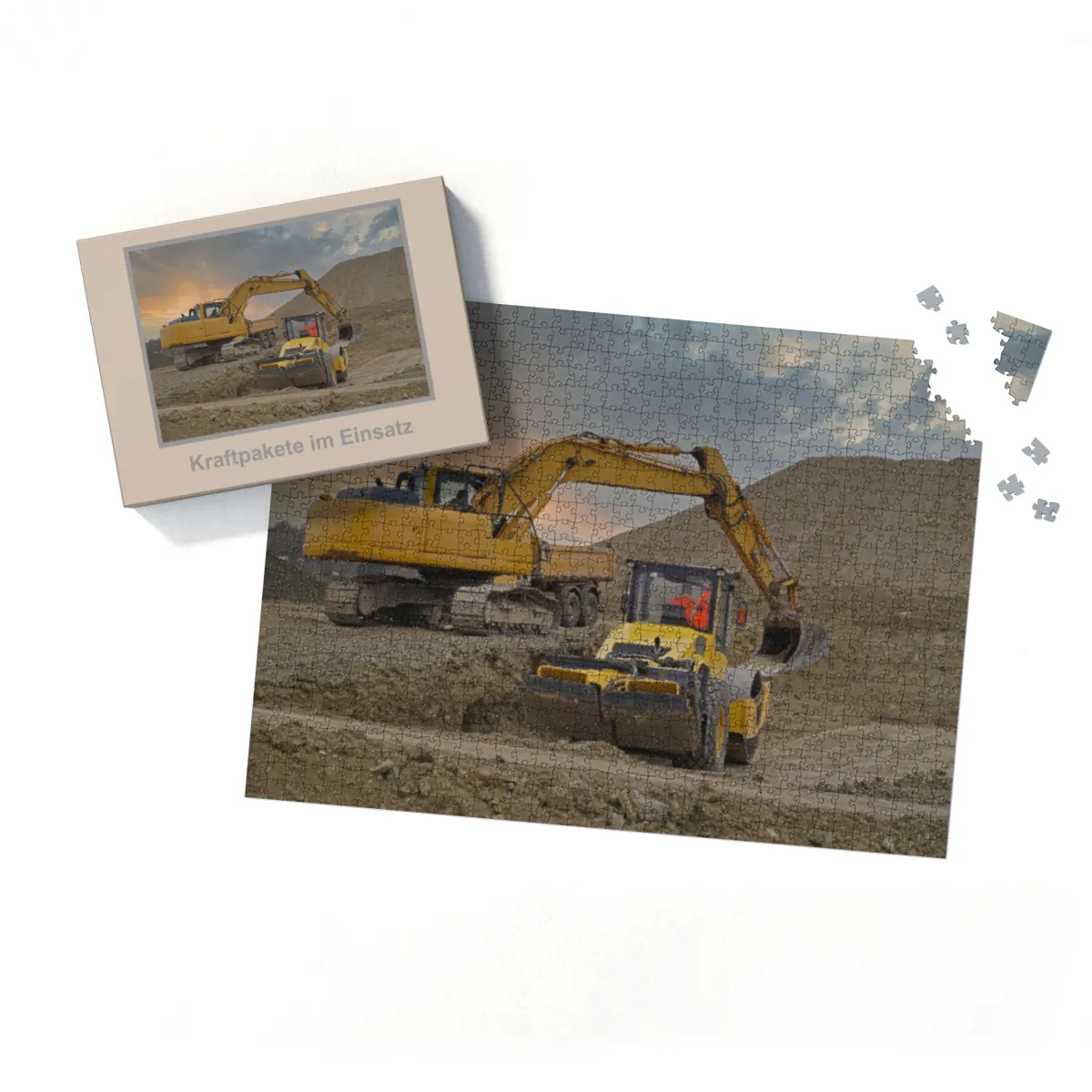 Puzzle 1000 Teile Kraftpakete im Einsatz