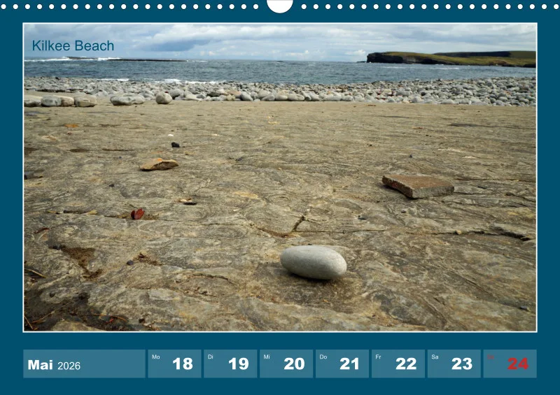2026 A3 Wochenkalender Rundreise-Loop Head Halbinsel