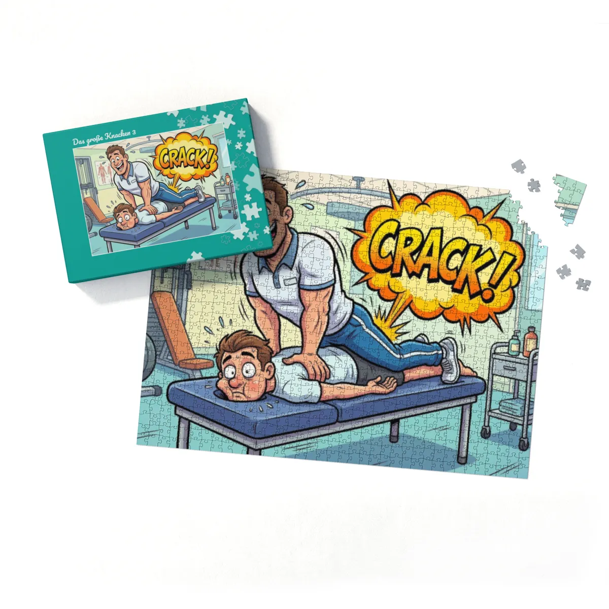 Puzzle 1000 Teile Das große Knacken 3