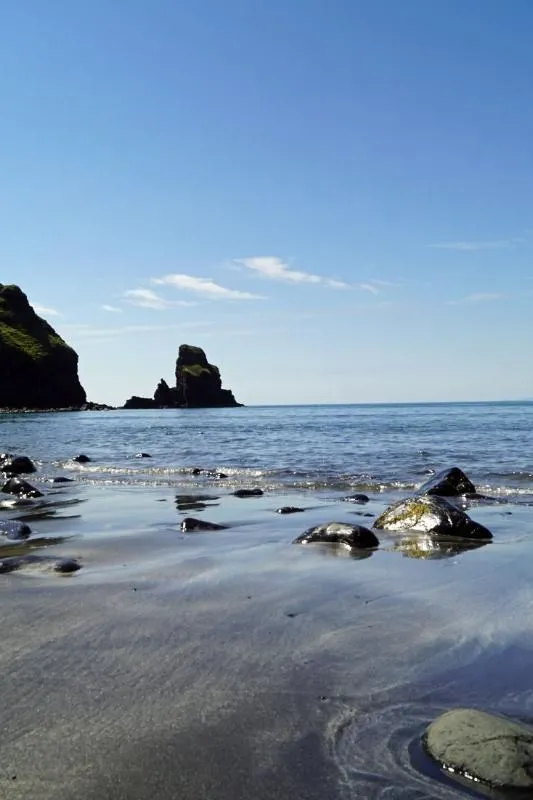 Talisker Bay in Schottland