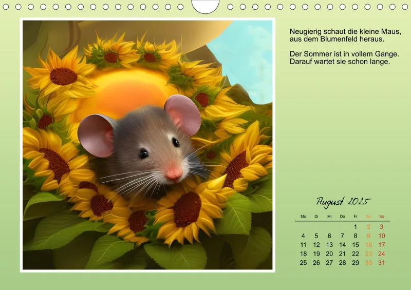 2025 A4 Der Maus Kalender