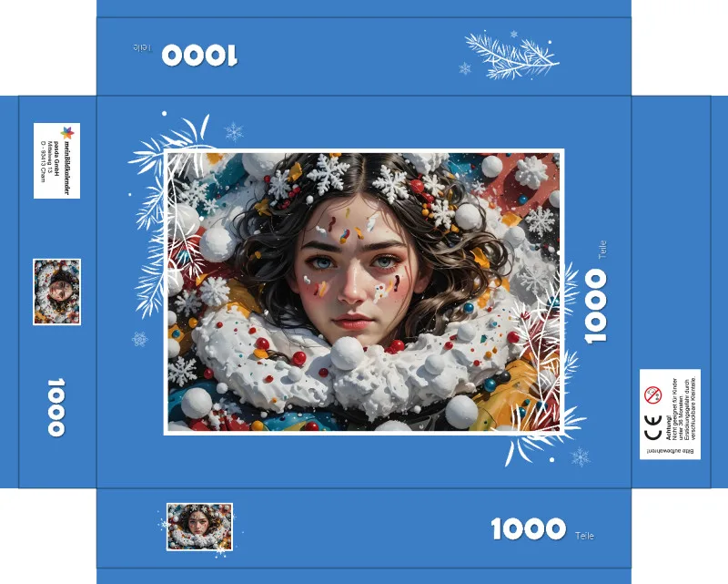 Puzzle 1000 Teile Winterwunderland