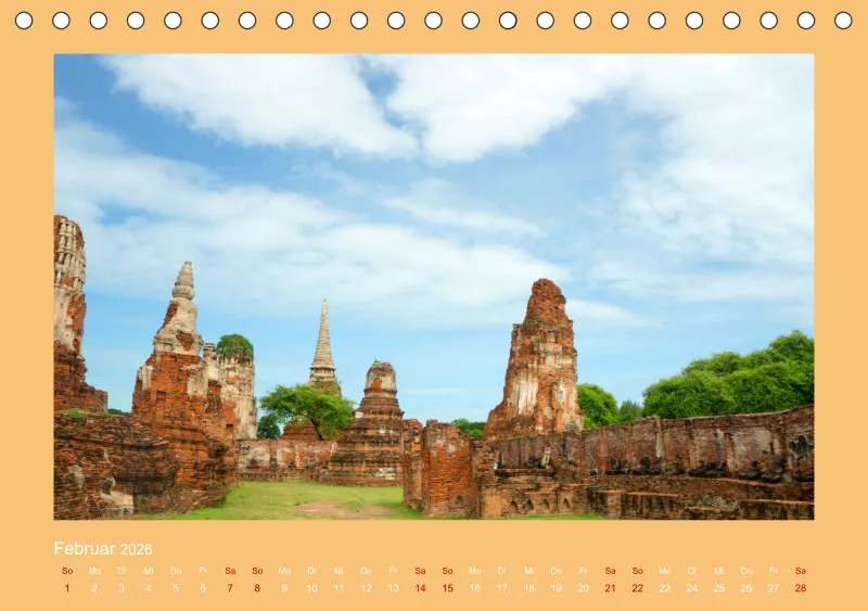 2026 A5 Wat Mahathat - Tempelanlage in Ayutthaya