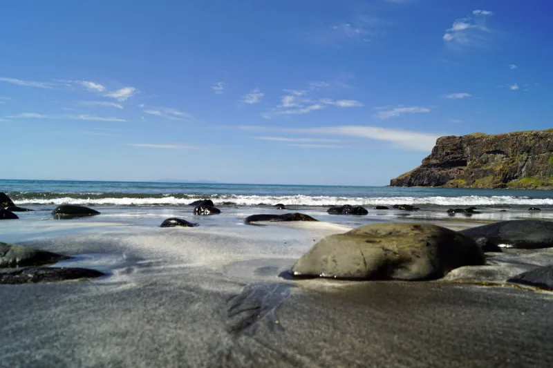 Talisker Bay in Schottland