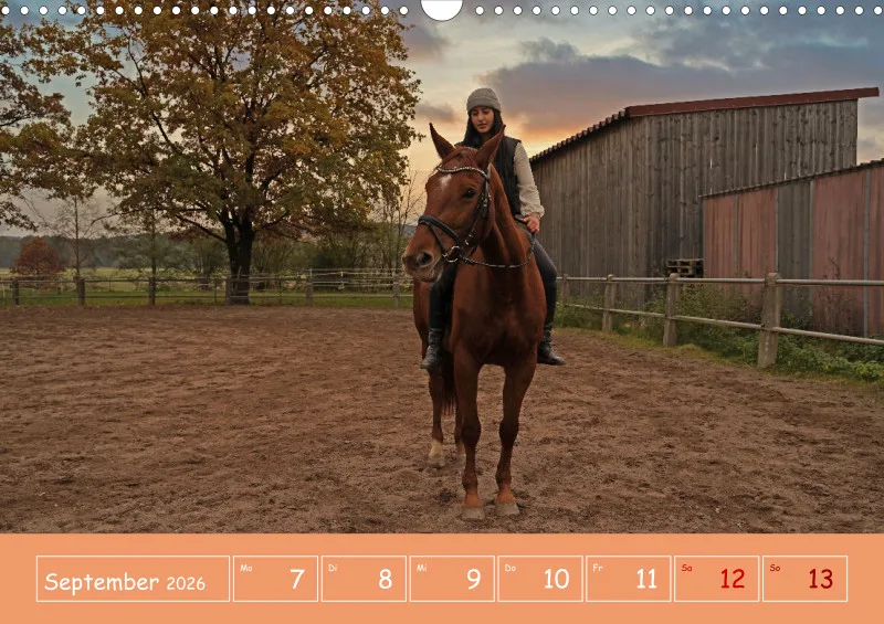 2026 A3 Faszination Reitsport - Wochenkalender