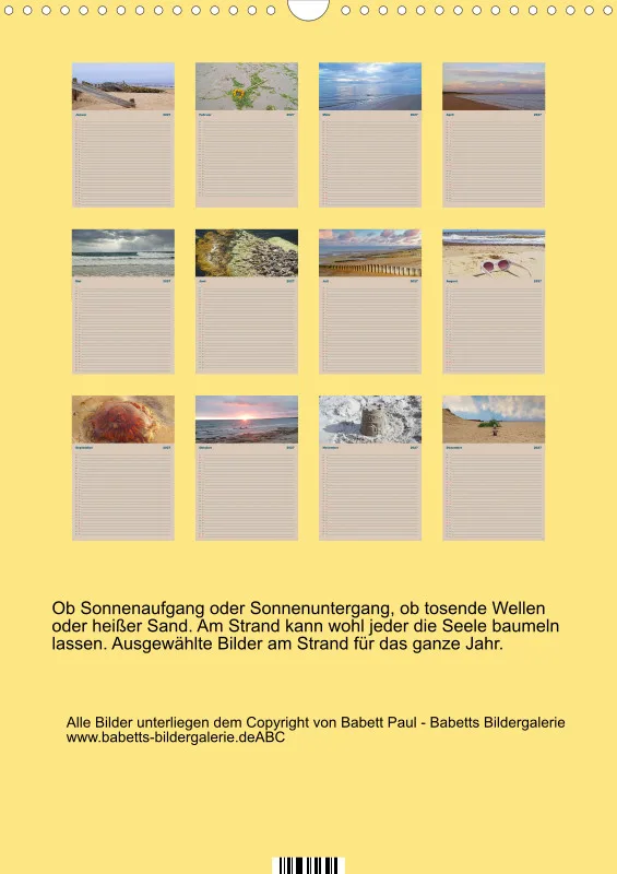 2027 A3 Planer Unterwegs am Strand