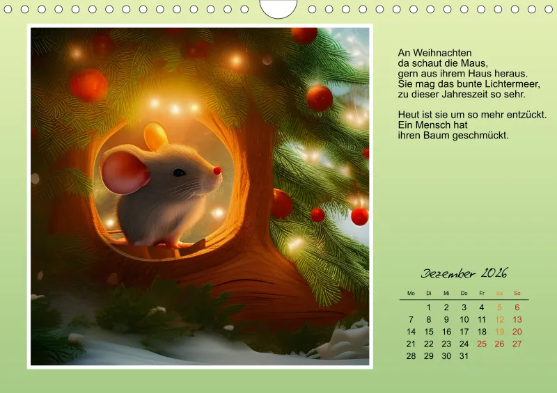 2026 A4 Der Maus Kalender