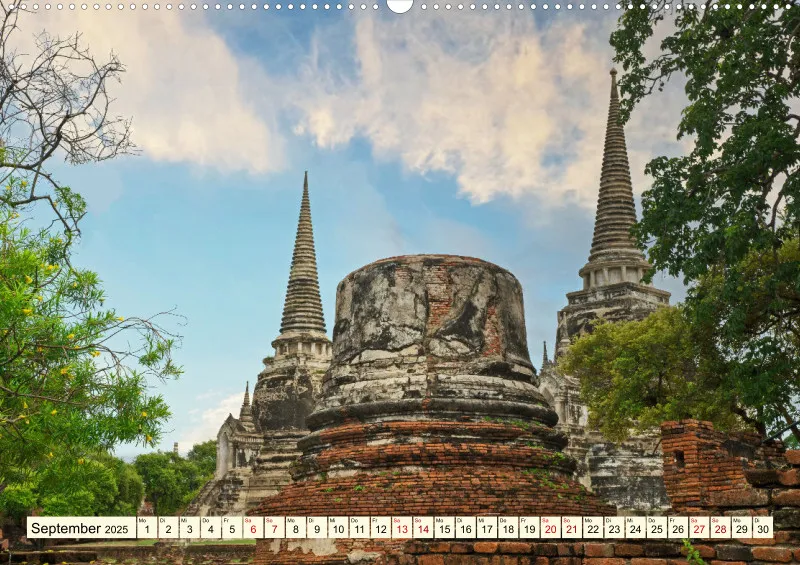 2025 A2 wat phra sri sanpet - Tempelruinen in Ayutthaya