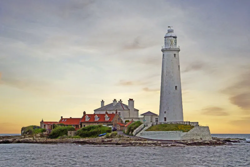 Kissen St Mary's Leuchtturm