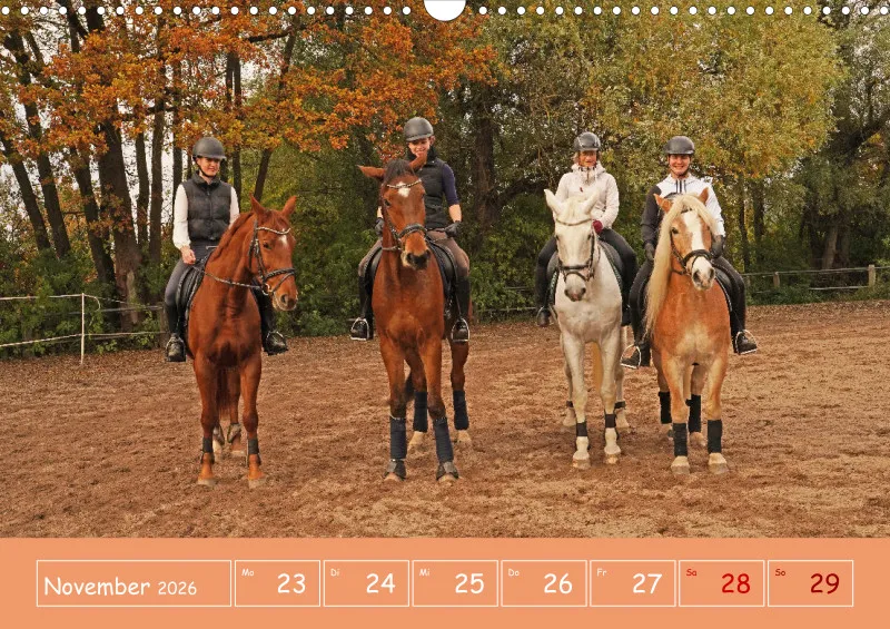 2026 A3 Faszination Reitsport - Wochenkalender