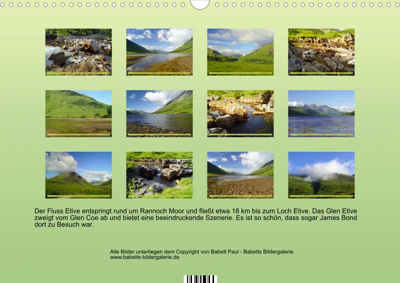 2027 A3 Glen Etive - Hochland in Schottland
