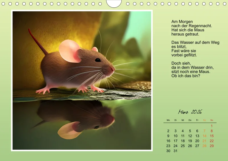 2026 A4 Der Maus Kalender