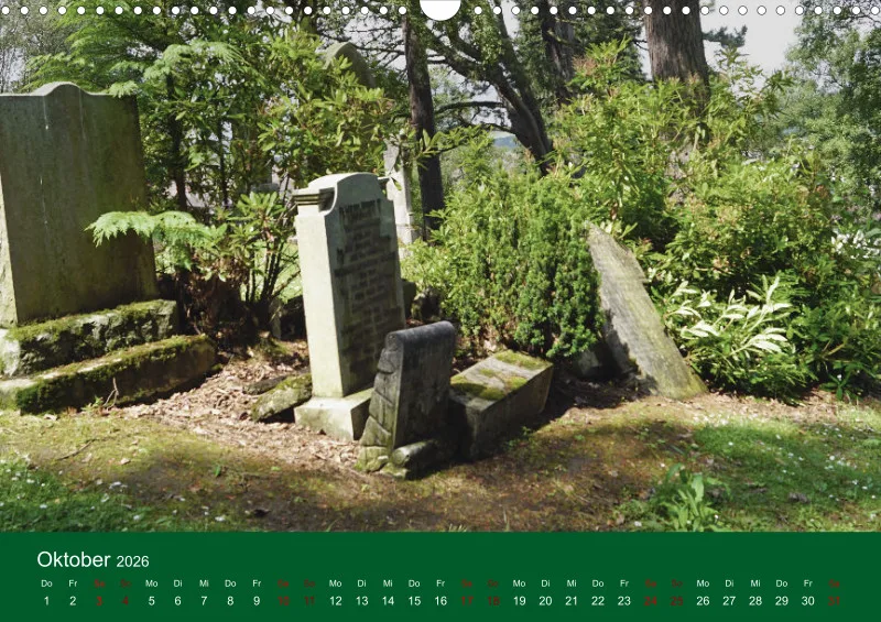 2026 A3 Ehrfürchtige Stille - Balgay Friedhof in Schottland (dunkel)