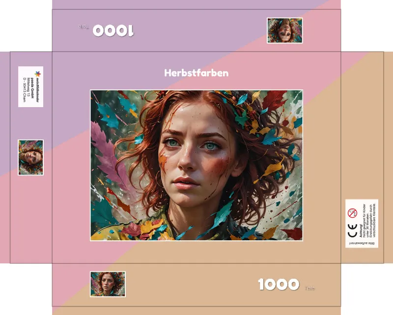 Puzzle 1000 Teile Herbstfarben