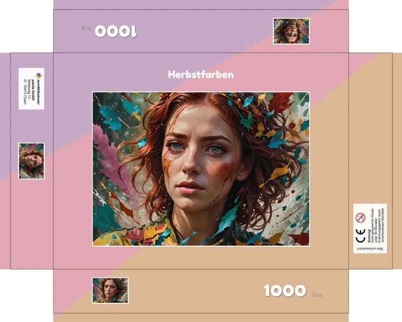 Puzzle 1000 Teile Herbstfarben