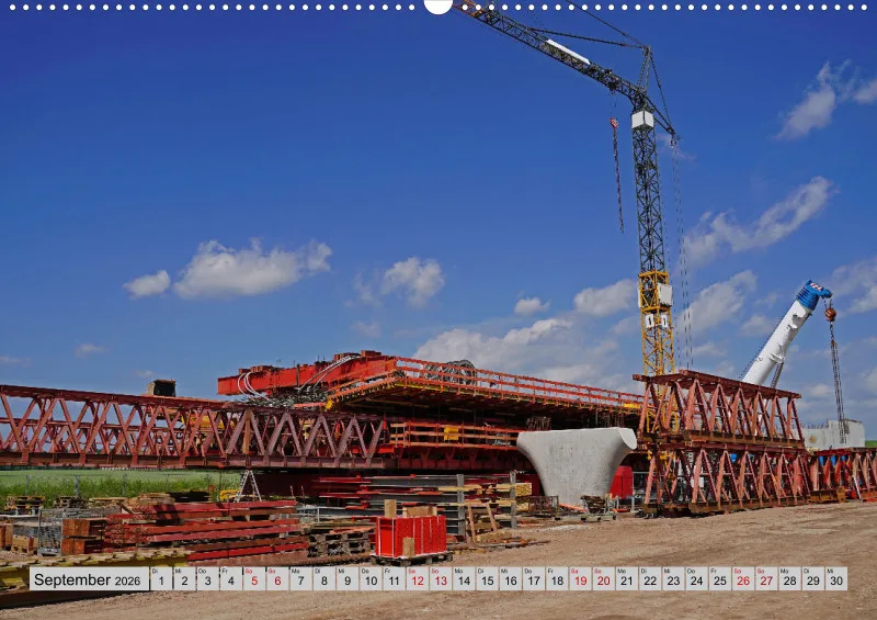 2026 A2 Vorlandbrücke im Bau